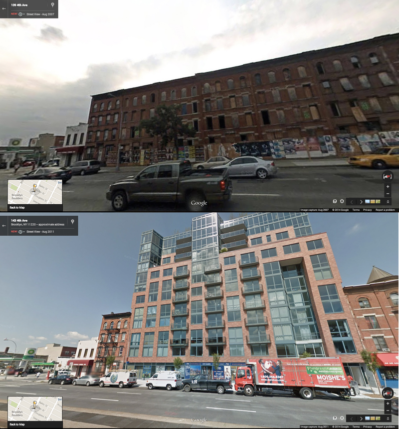 Illustration for article titled Tracking Brooklyn's Rapid-Fire Gentrification With Google Street View